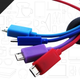 Illustration for article titled Keep Cables In Place With These Ultra-Cheap Organizers